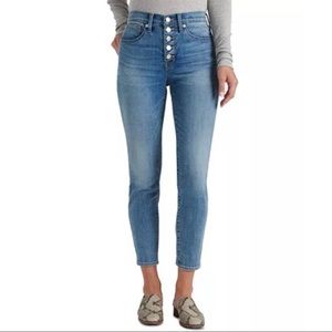 LUCKY BRAND  Bridgette High-Rise Crop Skinny Jeans